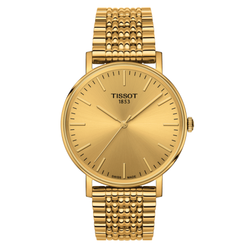 Tissot Everytime Medium Yellow Gold PVD / Champagne / Bracelet
